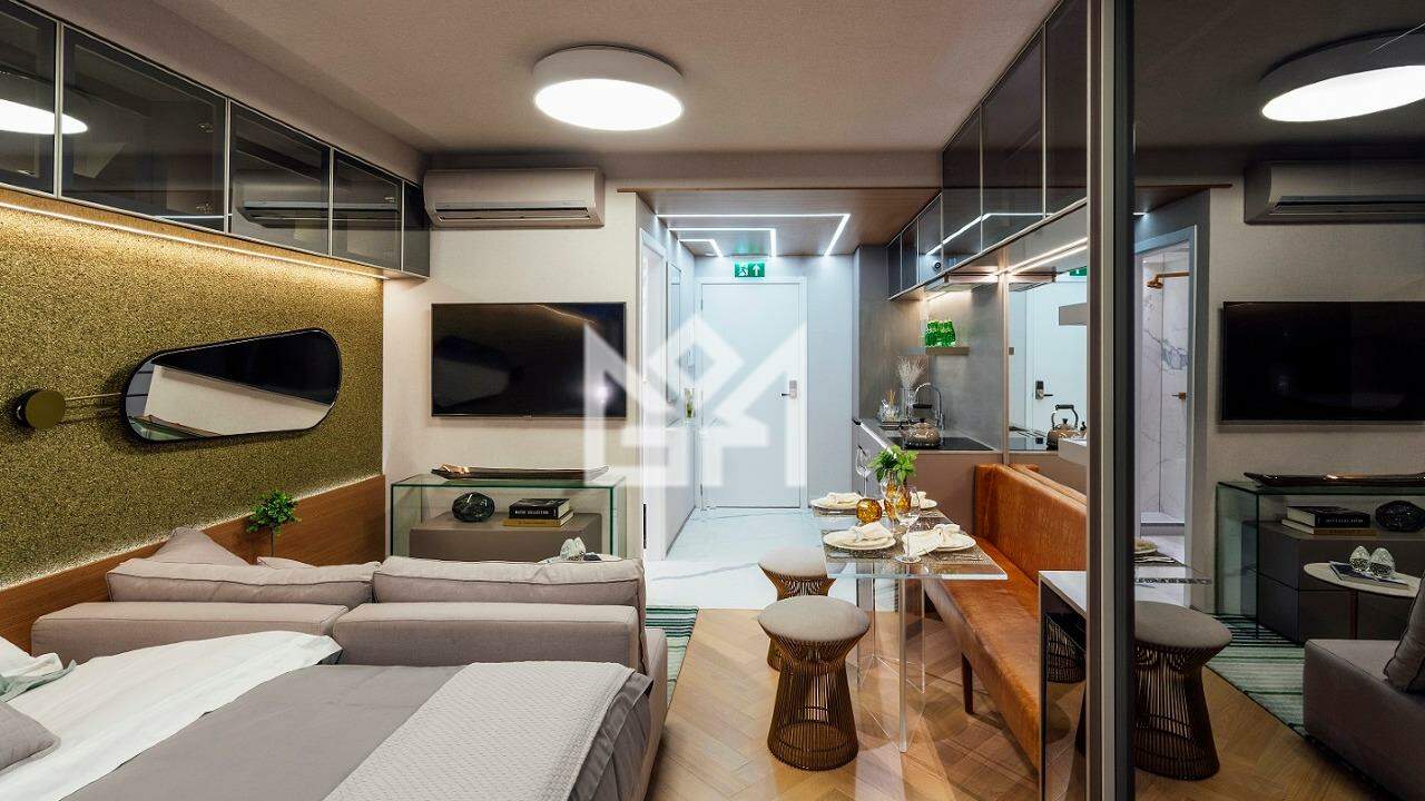 Apartamento com 1 quarto à venda, 29m² - Mont'Serrat - Porto Alegre: 