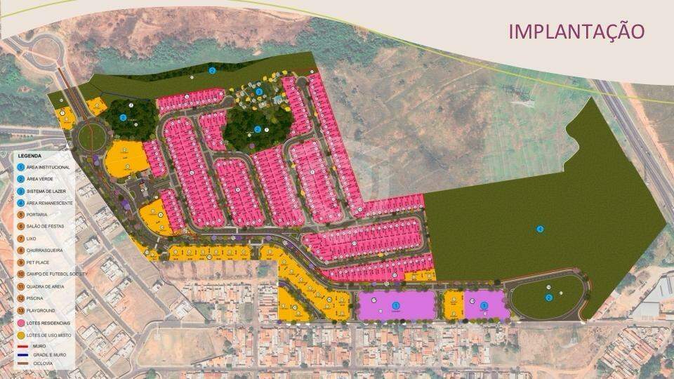 Terreno à Venda no Floratta Nações Residencial em Bauru/SP