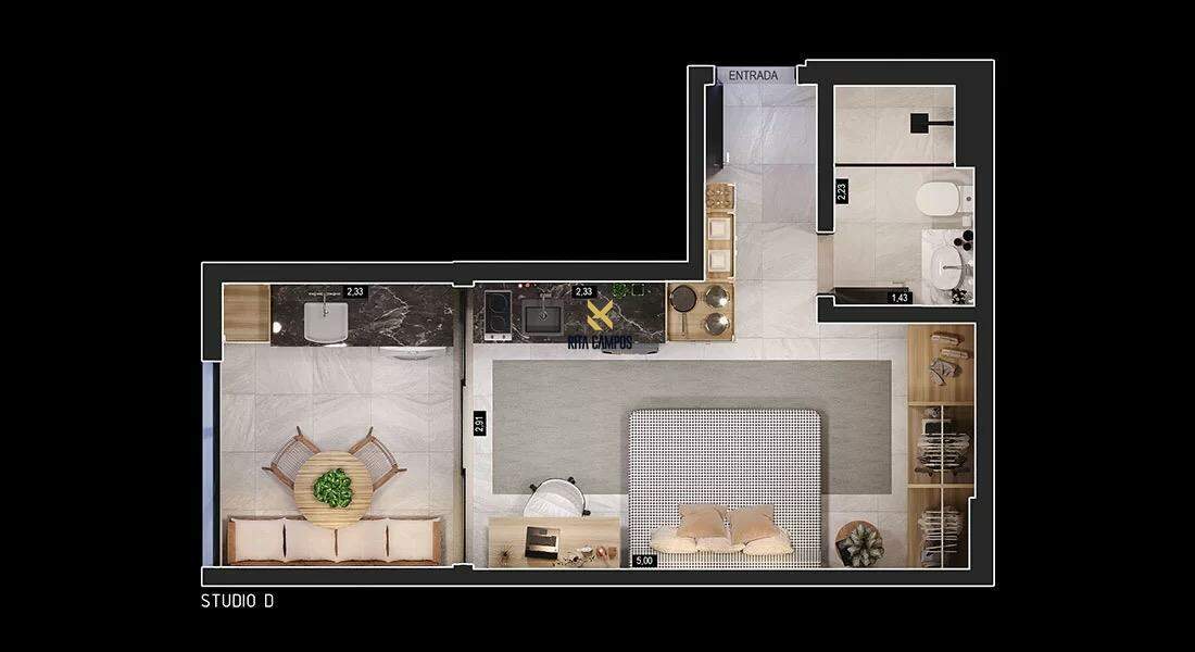 Apartamento à venda no You by Fama: 