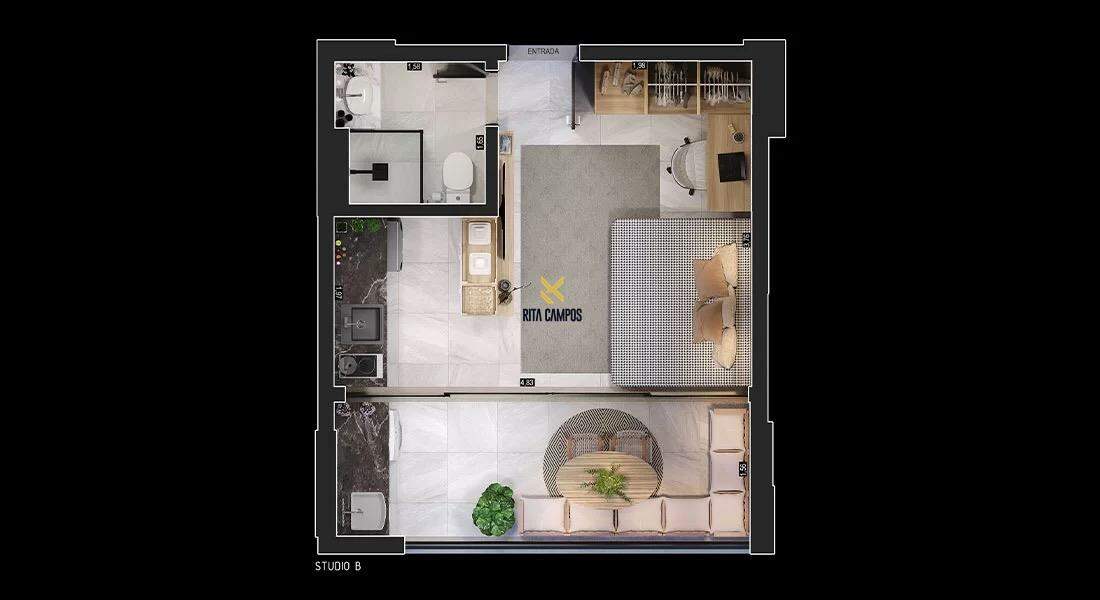 Apartamento à venda no You by Fama: 