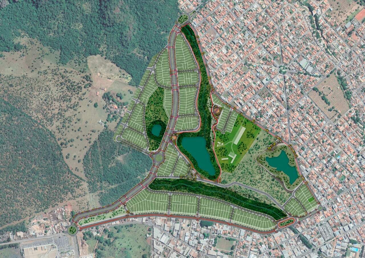 Lote à venda no Jardim da Serra : 
