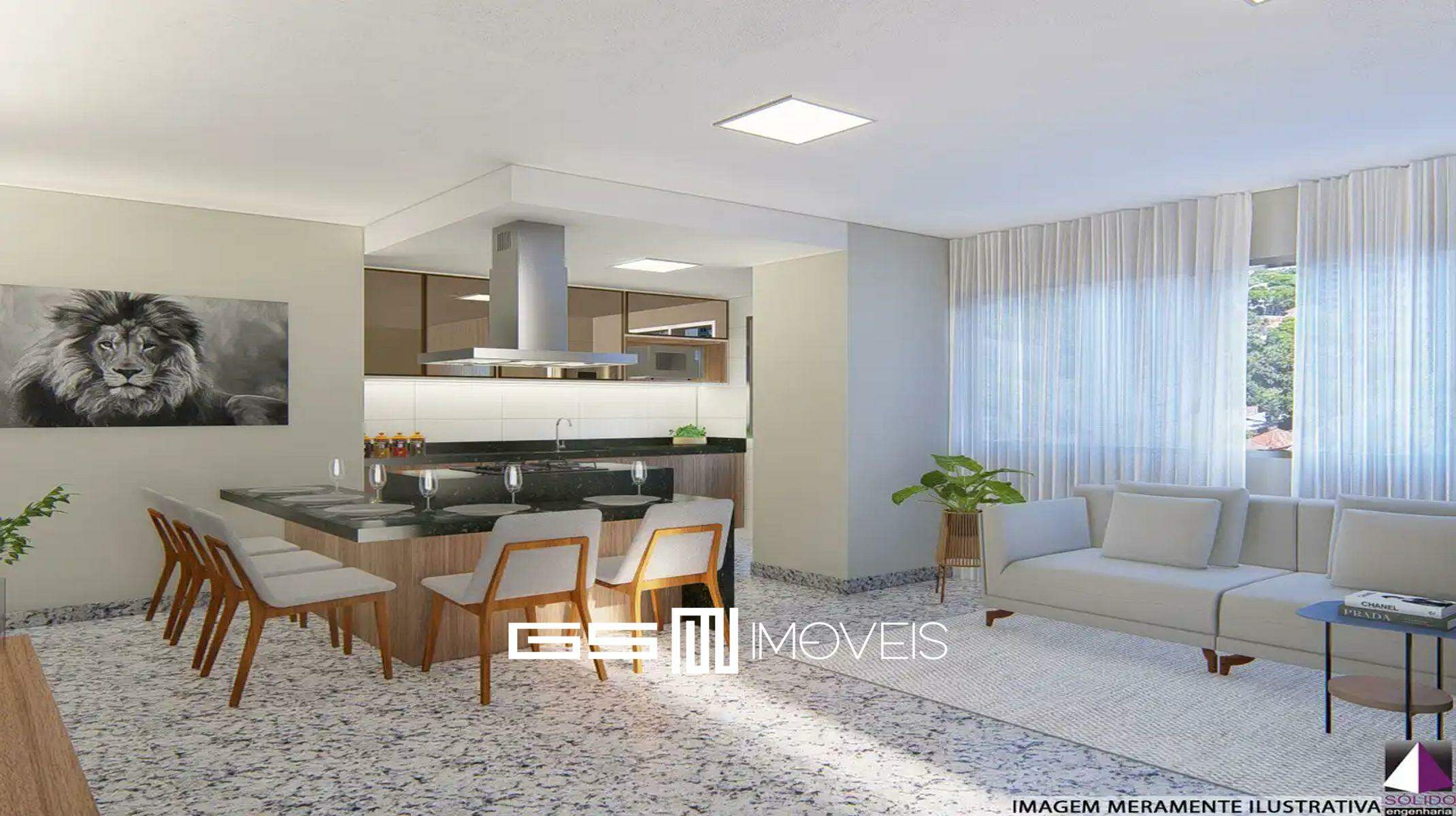 Apartamento à venda com 2 quartos, 54m² - Foto 3