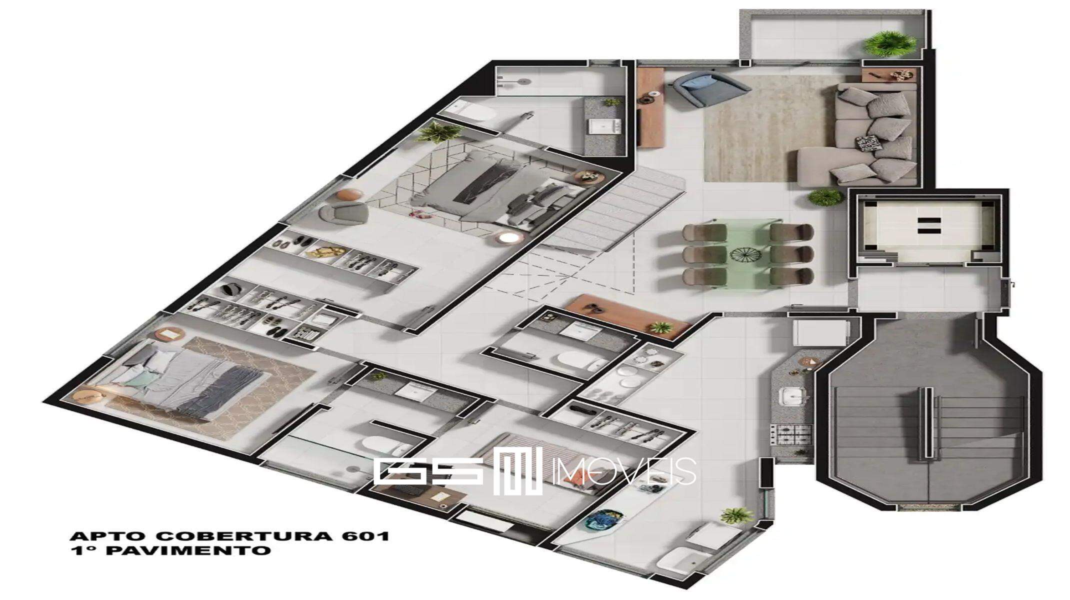 Apartamento à venda com 3 quartos, 101m² - Foto 8