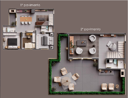 Cobertura à venda com 3 quartos, 160m² - Foto 2