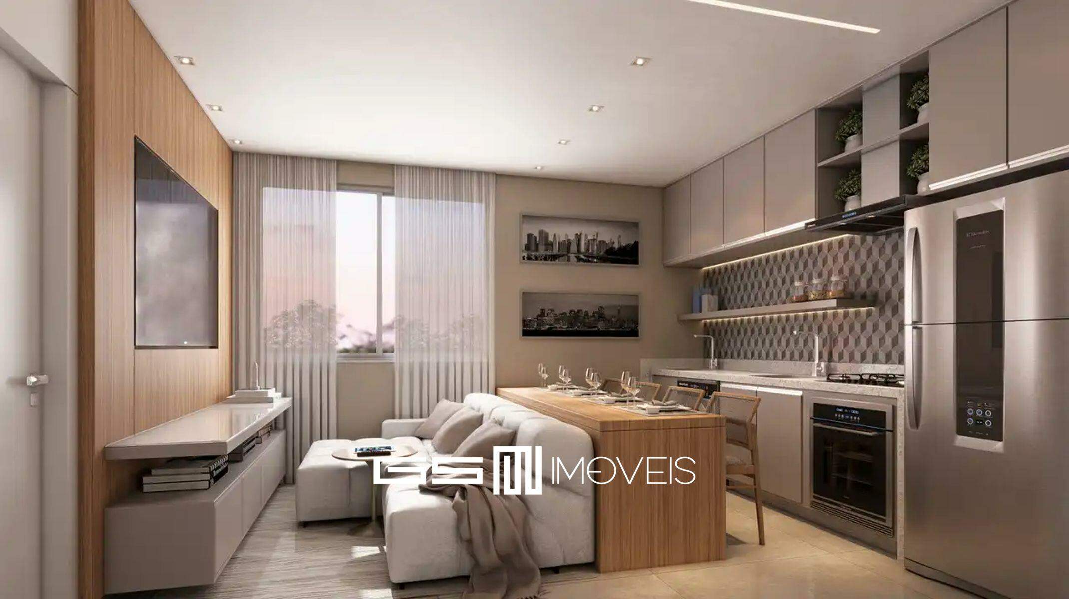 Apartamento à venda com 1 quarto, 35m² - Foto 6