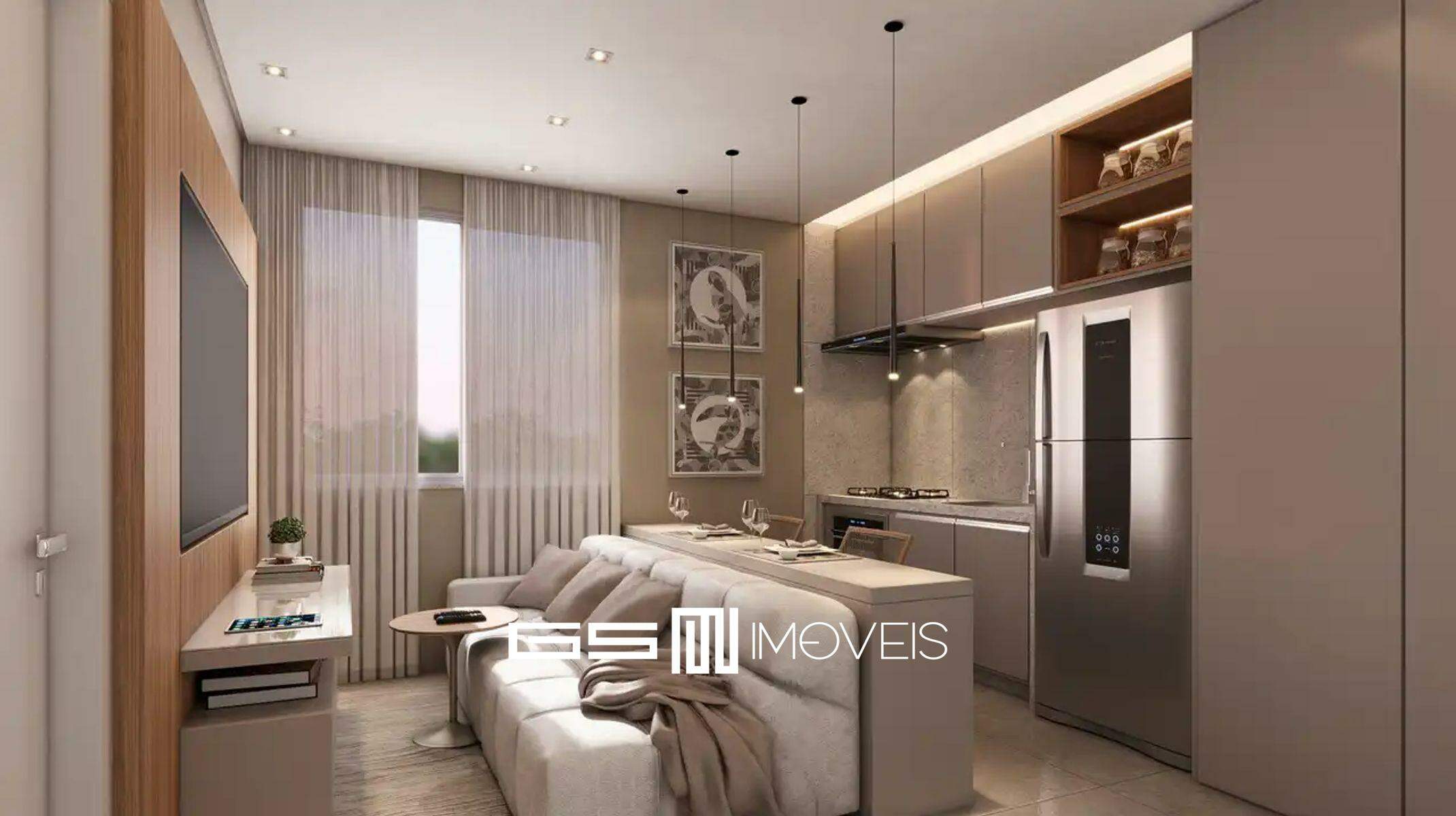 Apartamento à venda com 1 quarto, 35m² - Foto 8