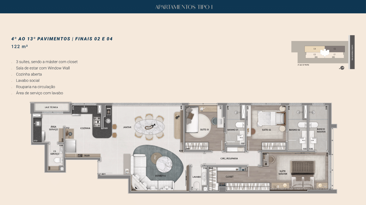 Cobertura à venda com 4 quartos, 326m² - Foto 13