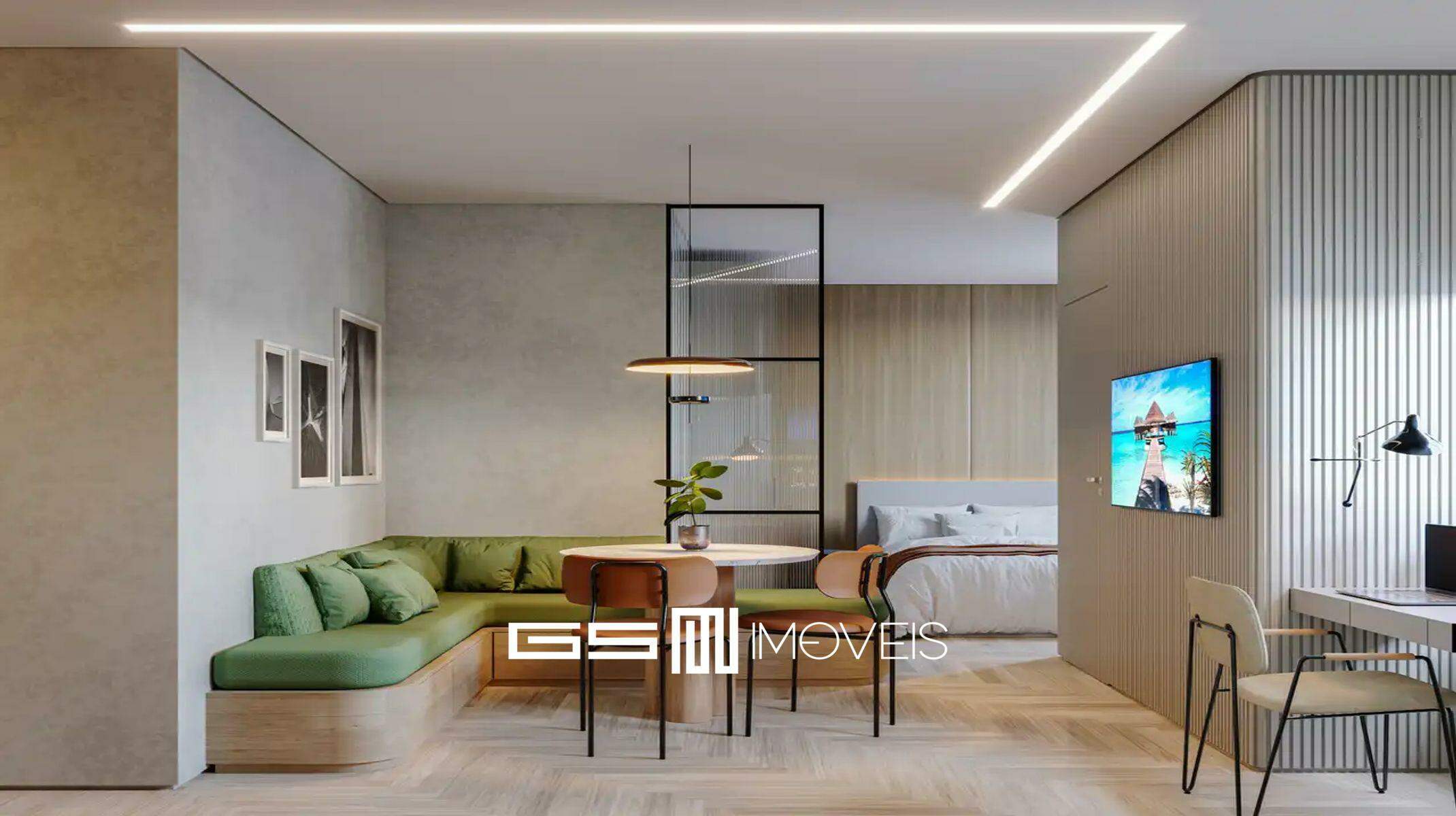 Apartamento à venda com 1 quarto, 28m² - Foto 1