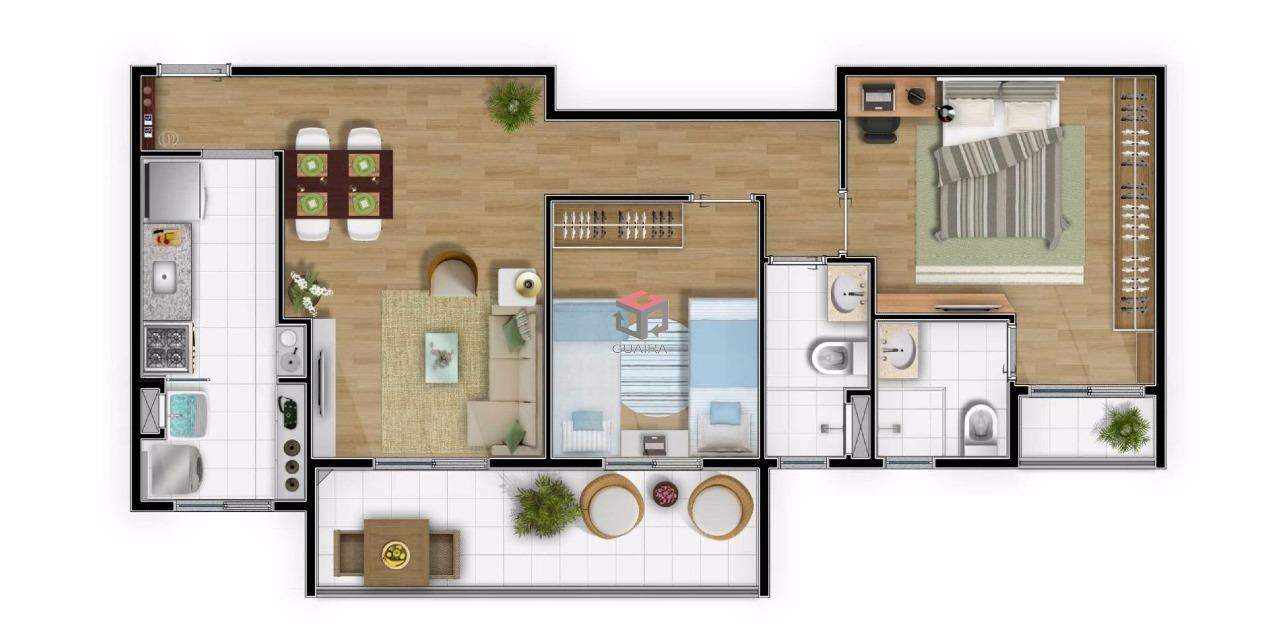 Apartamento à venda com 3 quartos, 80m² - Foto 34