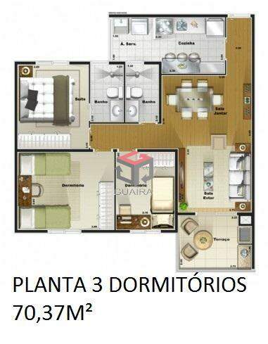 Apartamento à venda com 3 quartos, 70m² - Foto 51