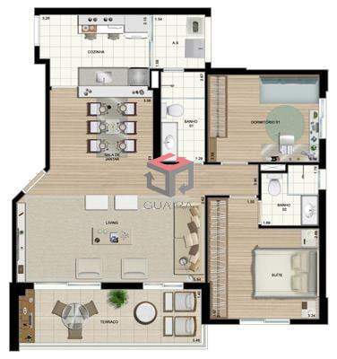 Apartamento para alugar com 3 quartos, 80m² - Foto 32