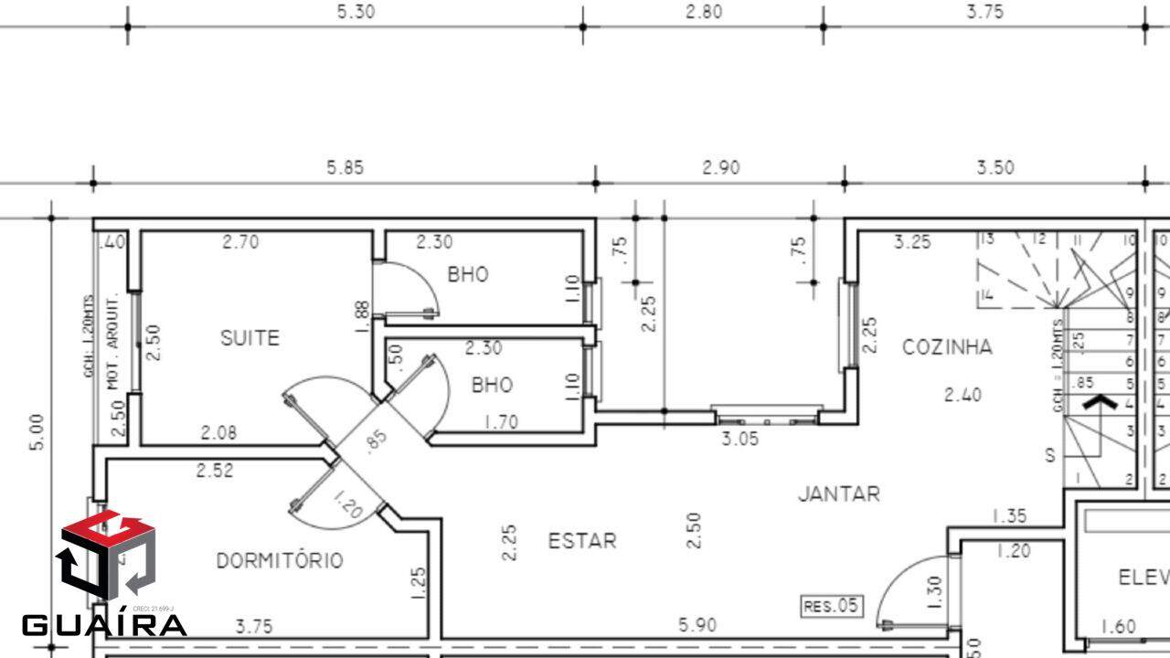 Cobertura à venda com 2 quartos, 102m² - Foto 1