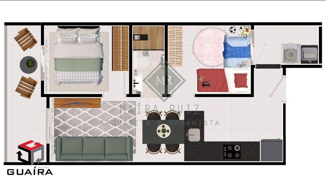 Apartamento à venda com 2 quartos, 52m² - Foto 14