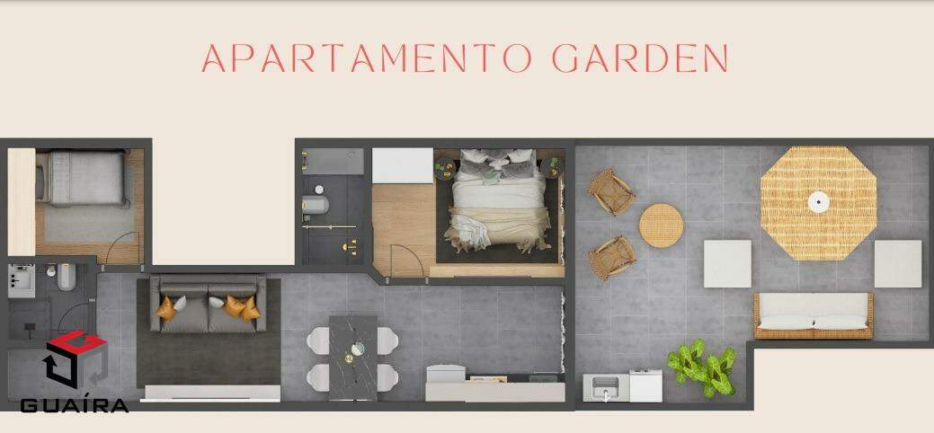 Apartamento à venda com 2 quartos, 48m² - Foto 9