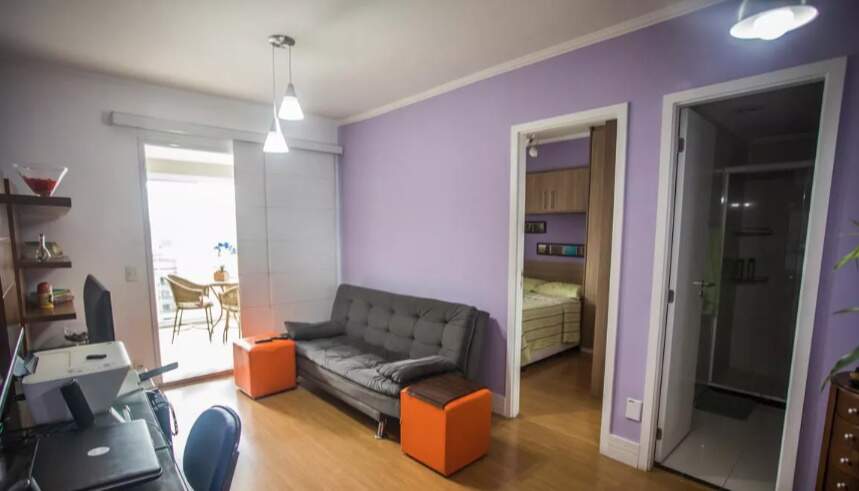 Apartamento à venda com 1 quarto, 53m² - Foto 3