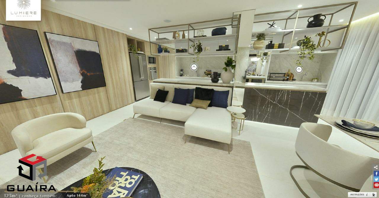 Apartamento à venda com 3 quartos, 132m² - Foto 1