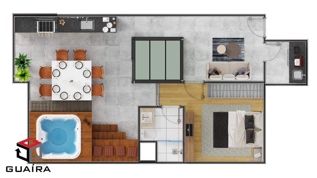 Cobertura à venda com 3 quartos, 120m² - Foto 15