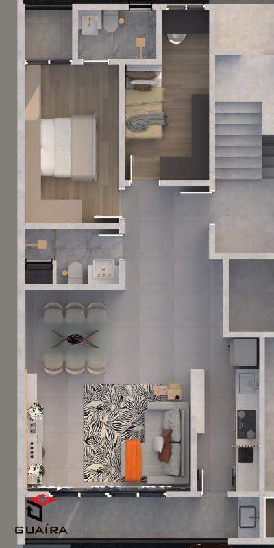 Cobertura à venda com 2 quartos, 175m² - Foto 2