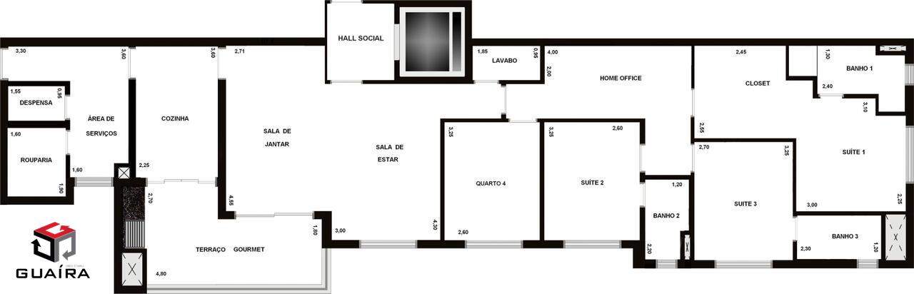 Apartamento à venda com 4 quartos, 142m² - Foto 12