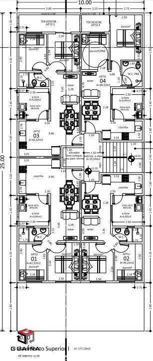 Cobertura à venda com 2 quartos, 43m² - Foto 10