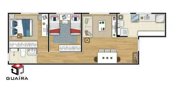 Apartamento à venda com 2 quartos, 53m² - Foto 10