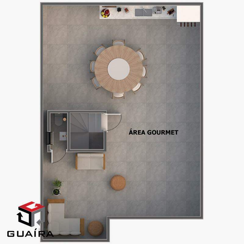 Apartamento à venda com 2 quartos, 54m² - Foto 3