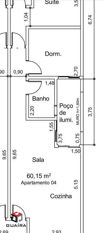 Apartamento à venda com 2 quartos, 58m² - Foto 2