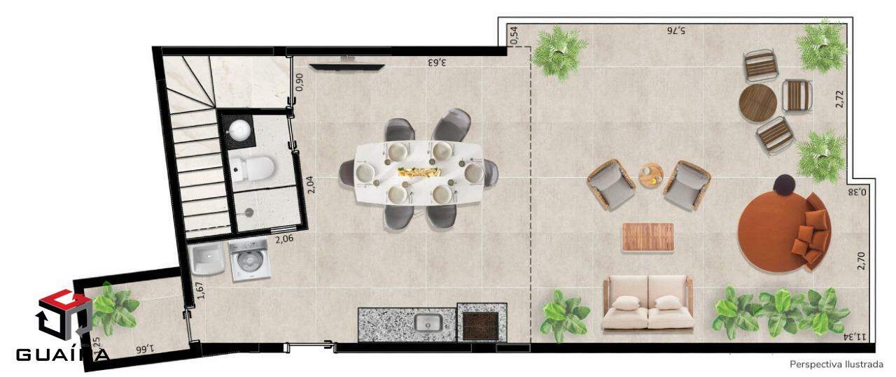 Cobertura à venda com 2 quartos, 111m² - Foto 10