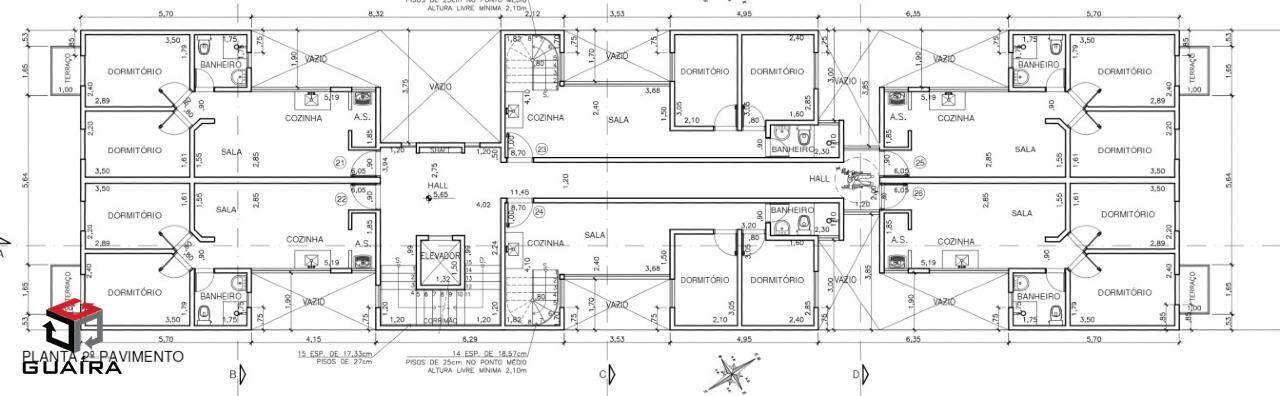 Cobertura à venda com 2 quartos, 42m² - Foto 2