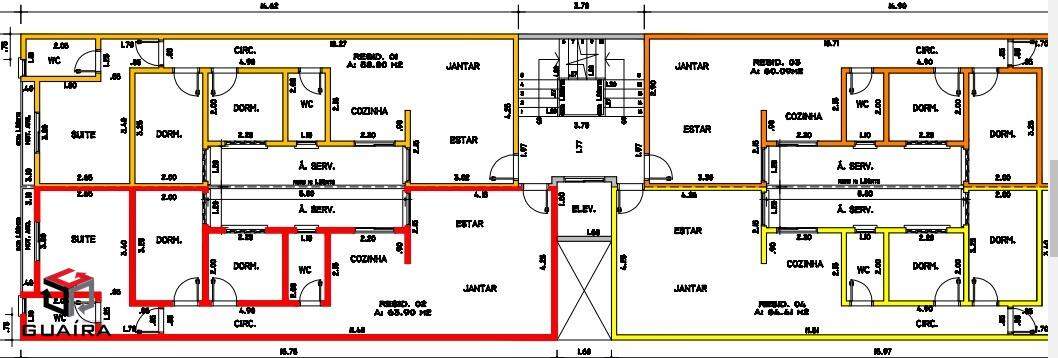 Cobertura à venda com 2 quartos, 120m² - Foto 2