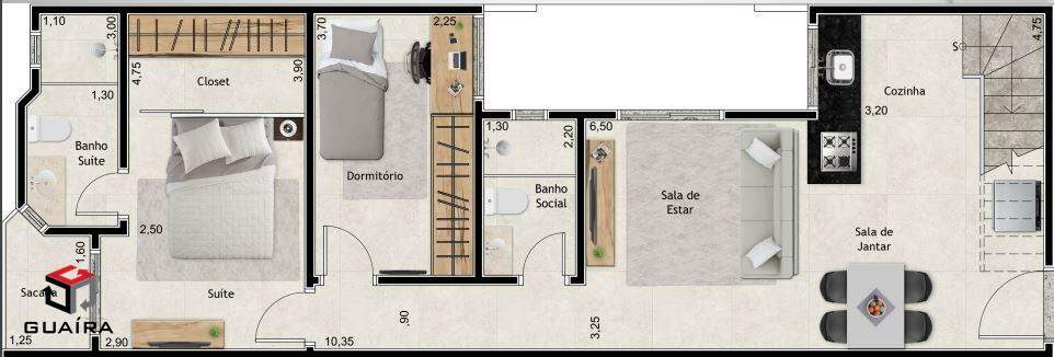 Cobertura à venda com 2 quartos, 100m² - Foto 21