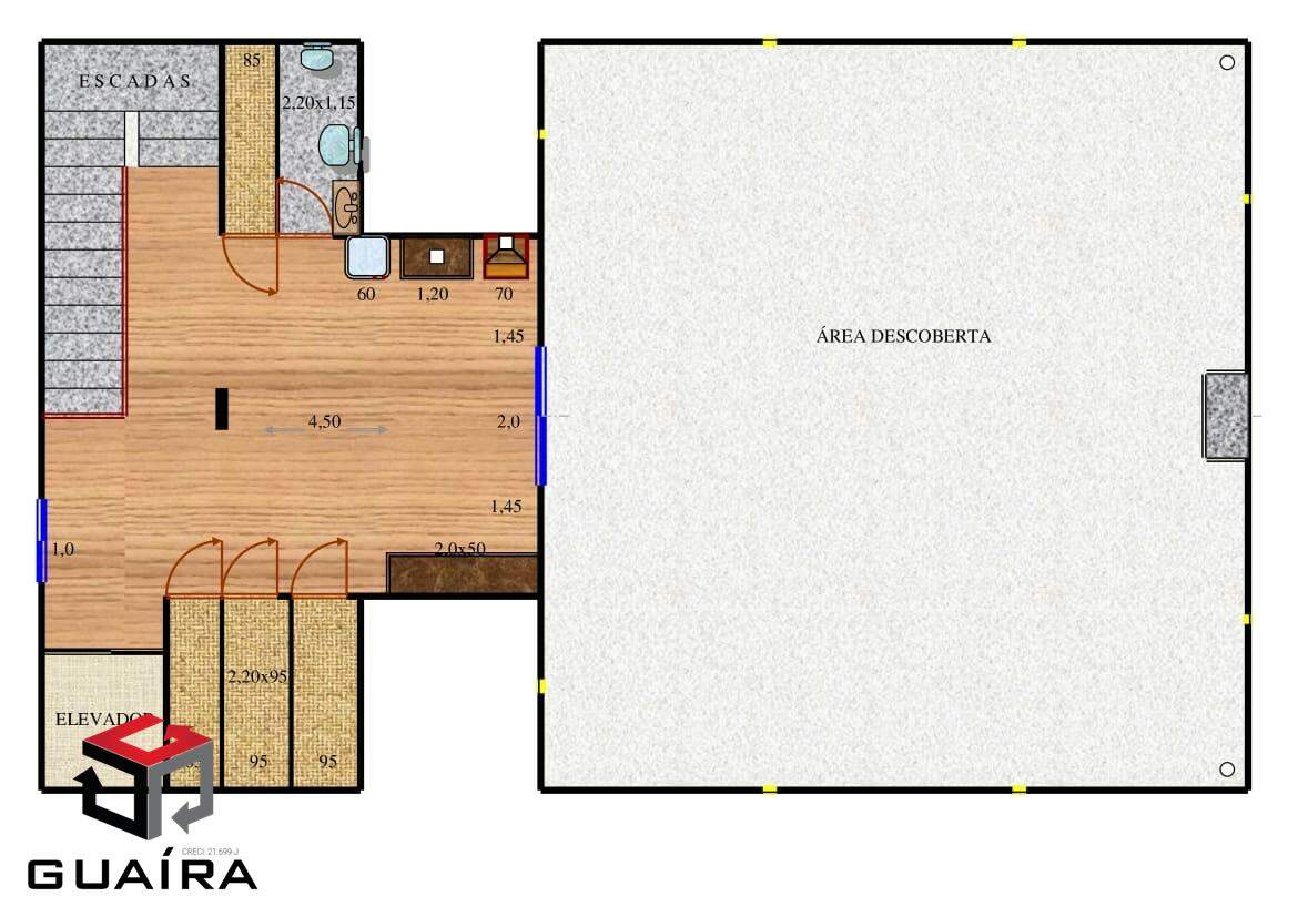 Apartamento à venda com 2 quartos, 62m² - Foto 2