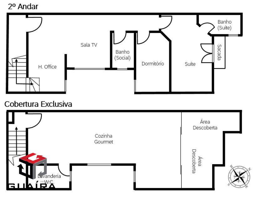 Cobertura à venda com 2 quartos, 100m² - Foto 17