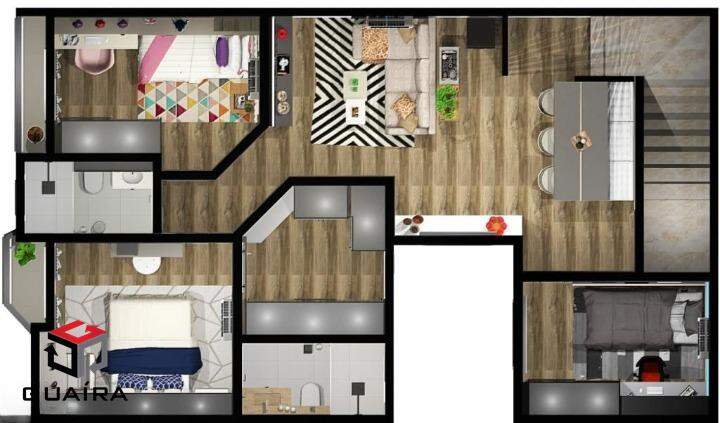 Apartamento à venda com 2 quartos, 68m² - Foto 33