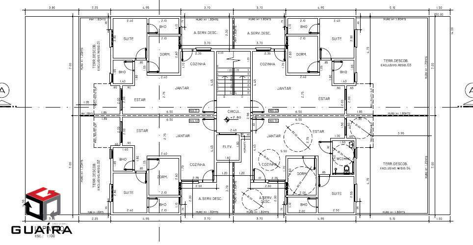 Apartamento à venda com 2 quartos, 72m² - Foto 2