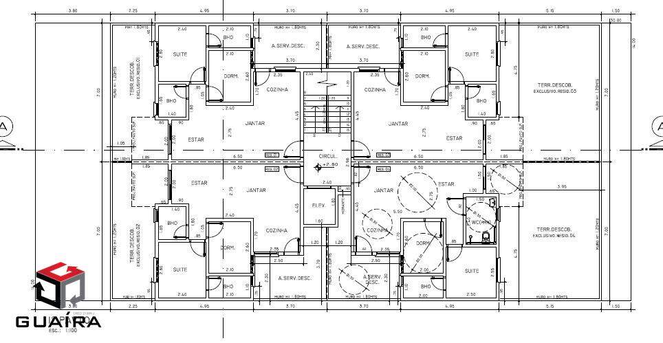 Apartamento à venda com 2 quartos, 70m² - Foto 2