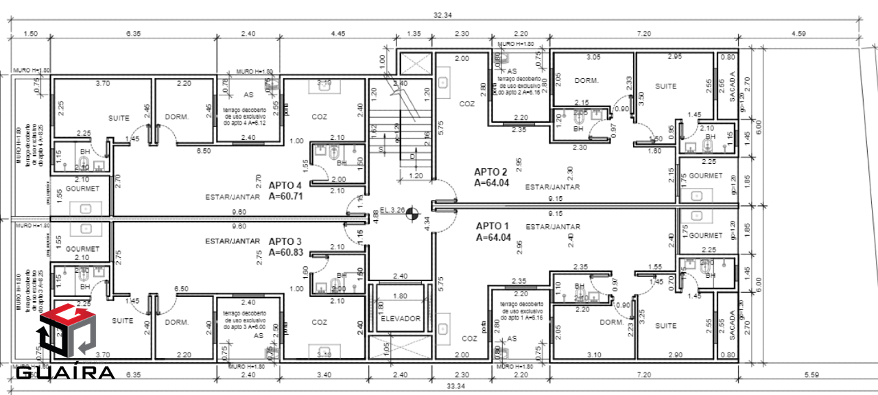 Apartamento à venda com 2 quartos, 70m² - Foto 5