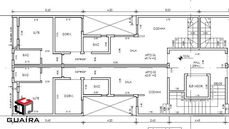 Apartamento à venda com 2 quartos, 45m² - Foto 11