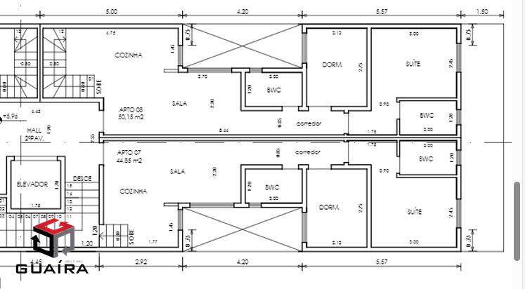 Apartamento à venda com 2 quartos, 45m² - Foto 12