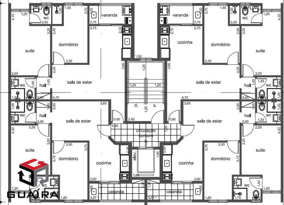 Cobertura à venda com 2 quartos, 100m² - Foto 4