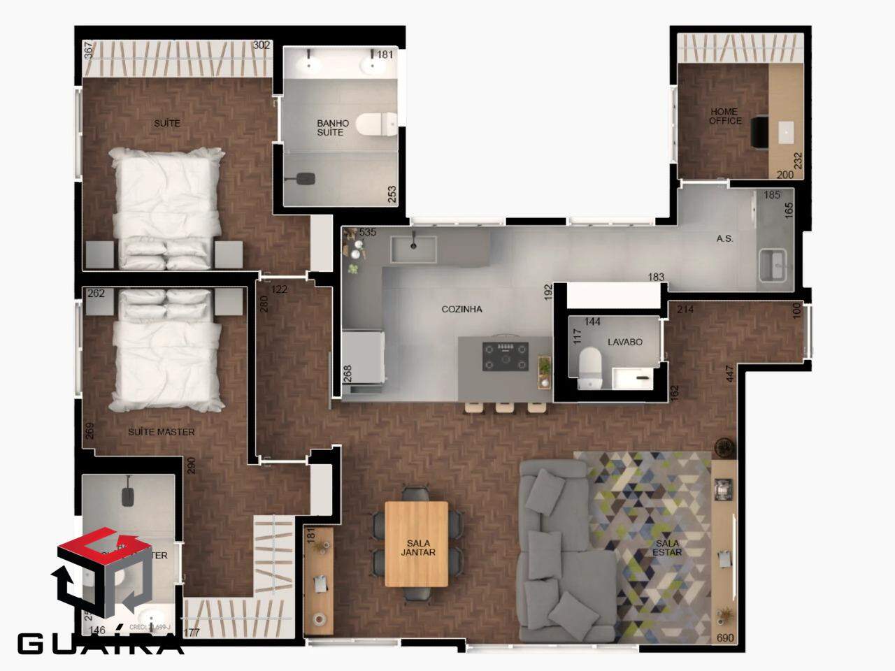 Apartamento à venda com 3 quartos, 100m² - Foto 11