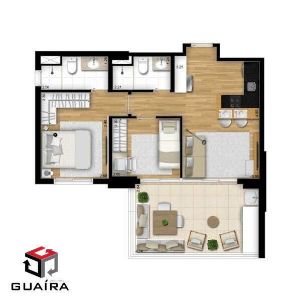 Apartamento à venda com 2 quartos, 58m² - Foto 28