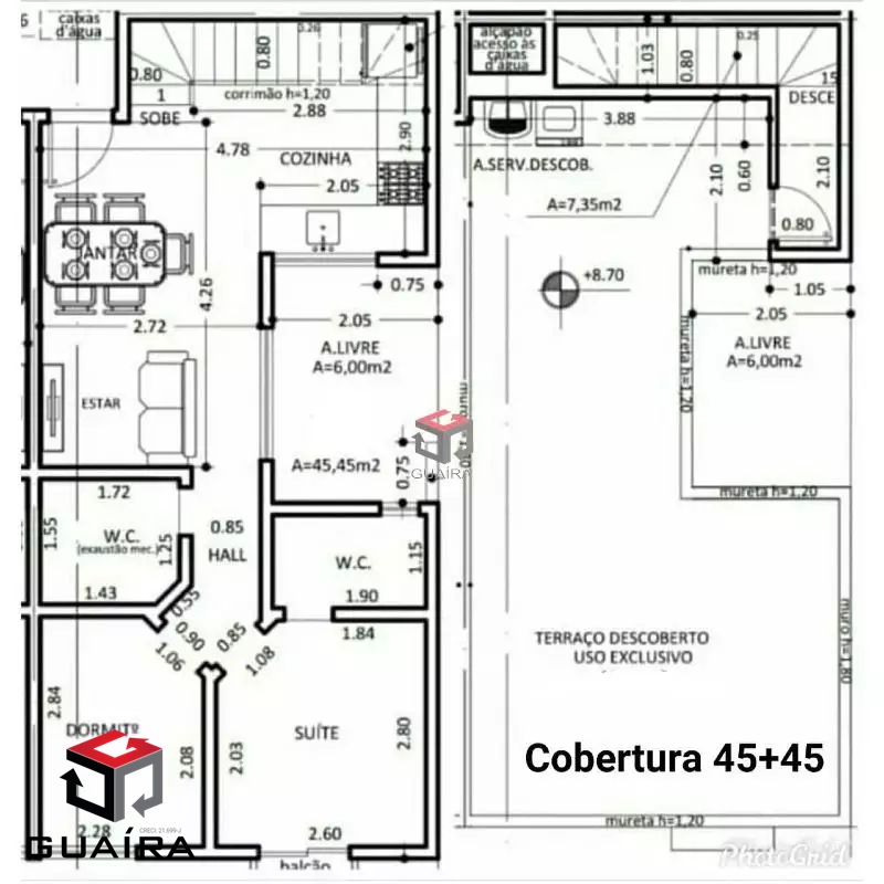 Cobertura para alugar com 2 quartos, 90m² - Foto 14