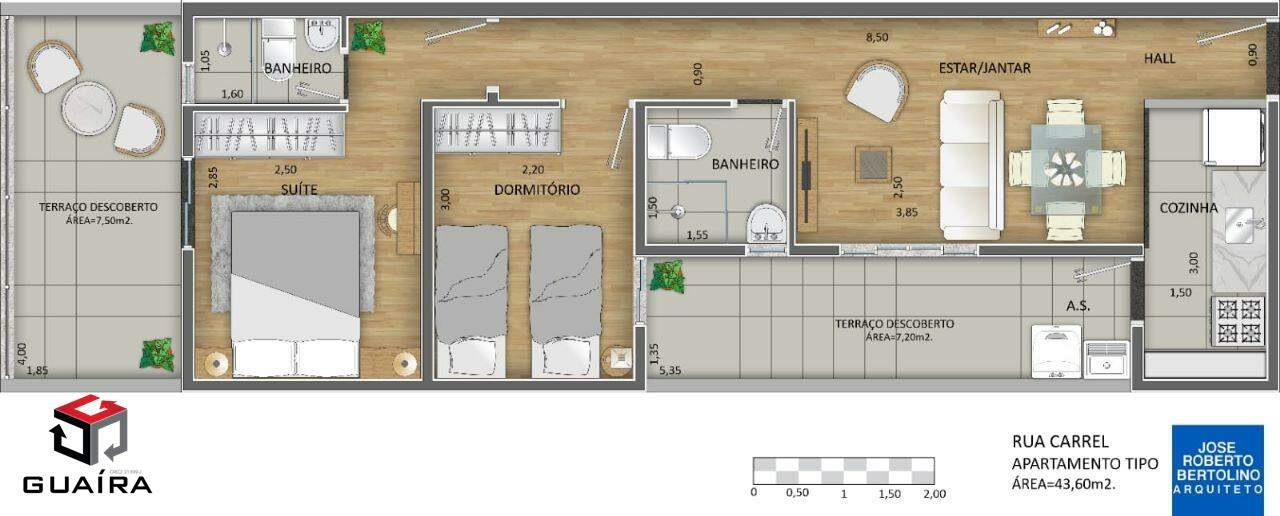 Cobertura à venda com 2 quartos, 88m² - Foto 4