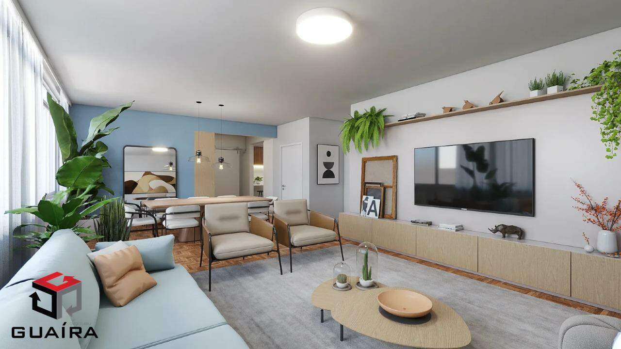 Apartamento à venda com 3 quartos, 155m² - Foto 2