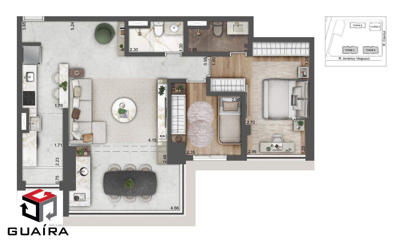 Cobertura à venda com 3 quartos, 351m² - Foto 43