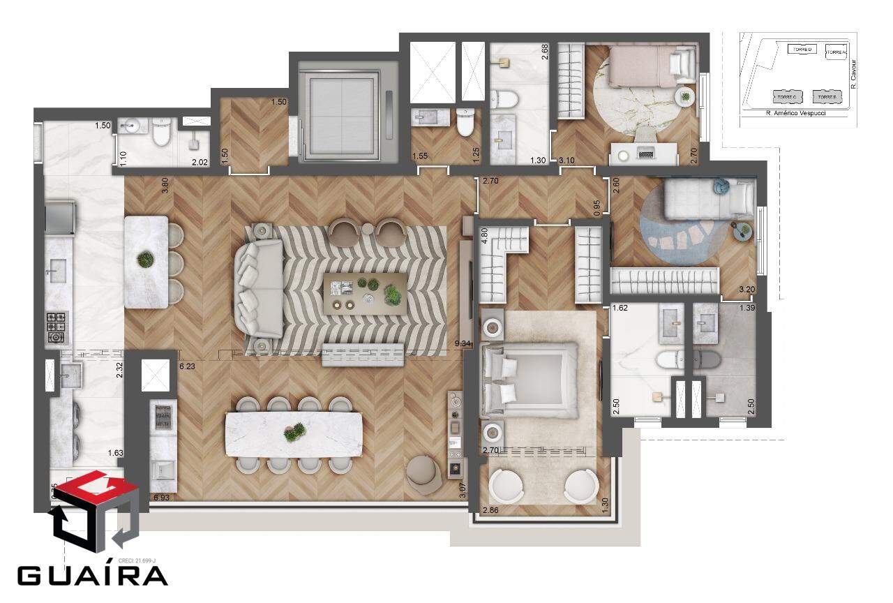Cobertura à venda com 3 quartos, 351m² - Foto 47