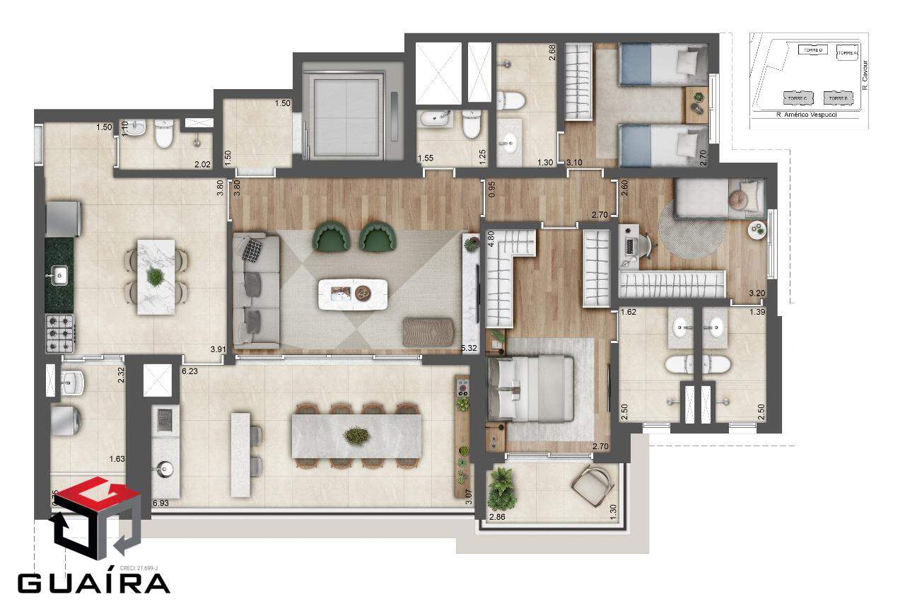 Cobertura à venda com 3 quartos, 351m² - Foto 40