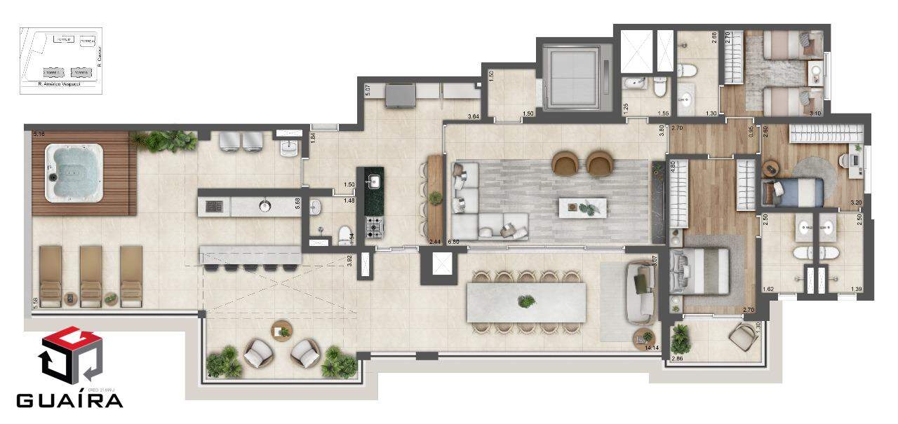 Cobertura à venda com 3 quartos, 351m² - Foto 32