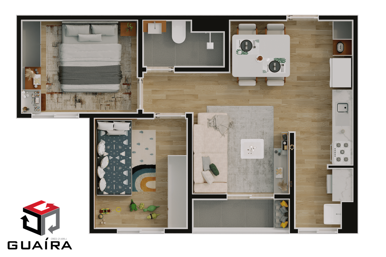 Apartamento à venda com 2 quartos, 44m² - Foto 16